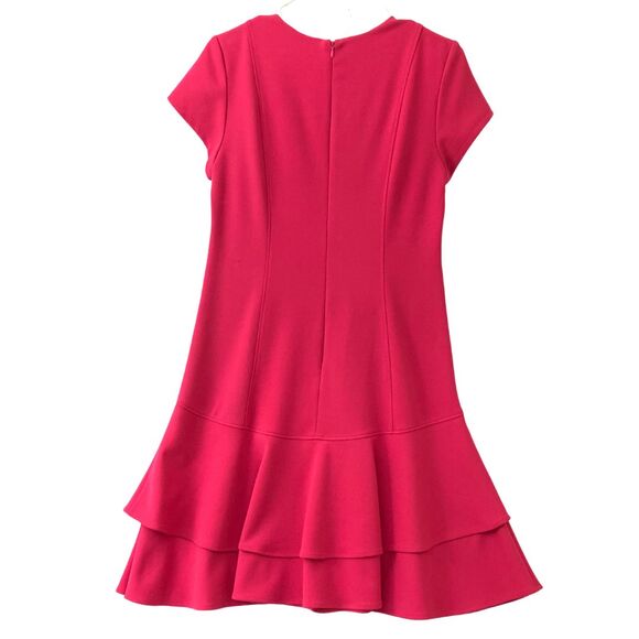 Shelby and Palmer Pink Fit and Flare A-Line Midi Dress Size 8 NWT - Picture 2 of 7